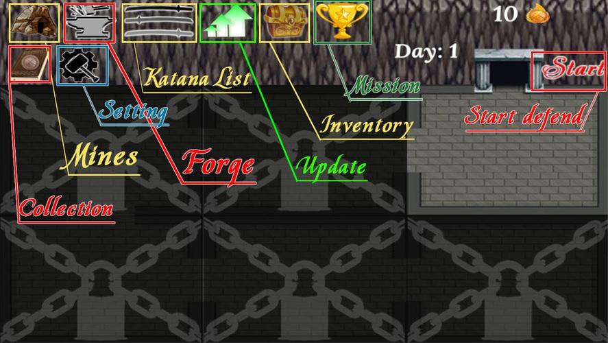 Cursed katana dungeon 스크린샷 0