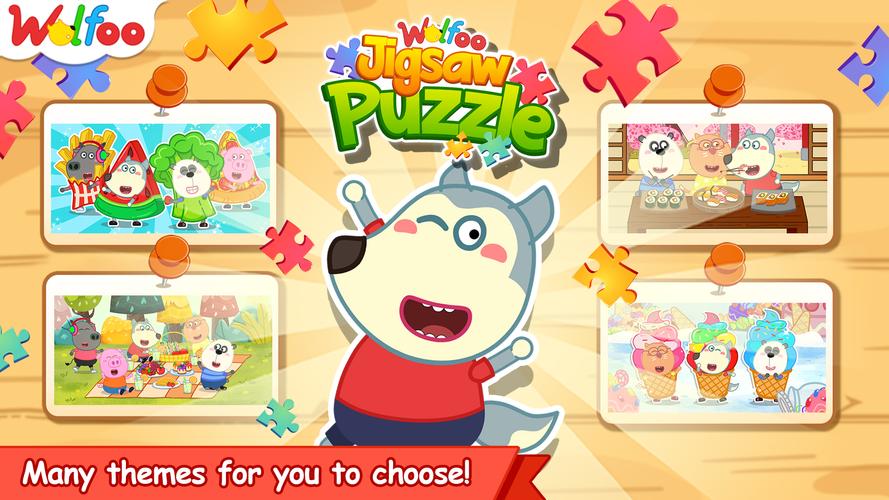 Wolfoo Jigsaw Puzzle应用截图第0张