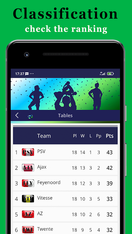 Info Eredivisie স্ক্রিনশট 1