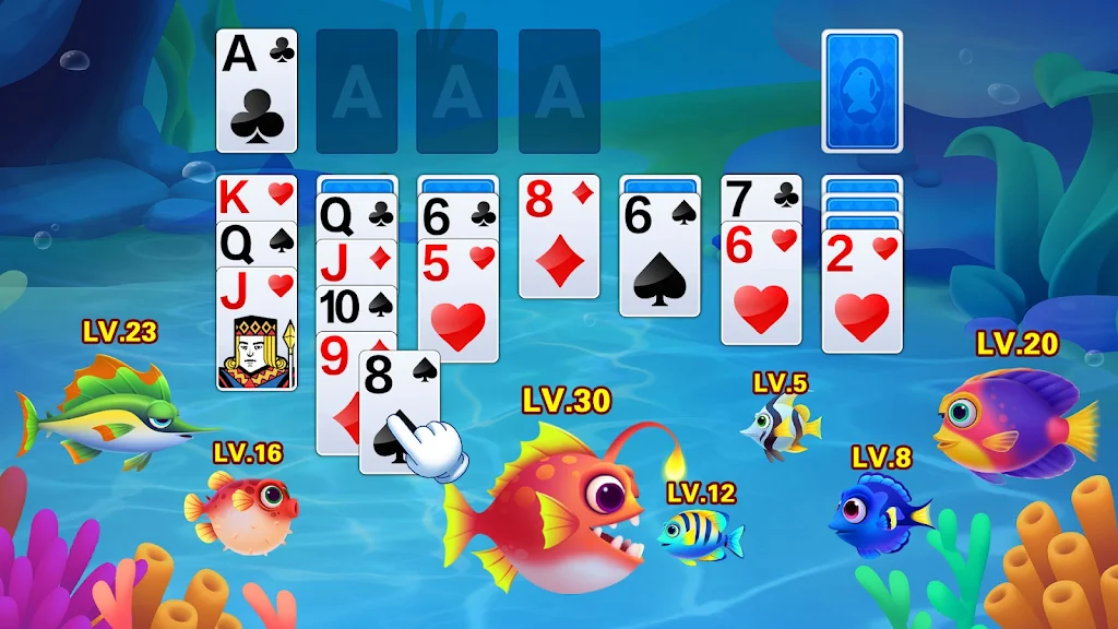 Solitaire Fish 2024 স্ক্রিনশট 2