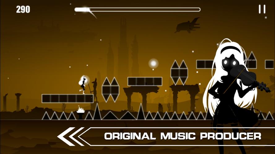 Muse Runner - Rhythmic parkour Captura de tela 1