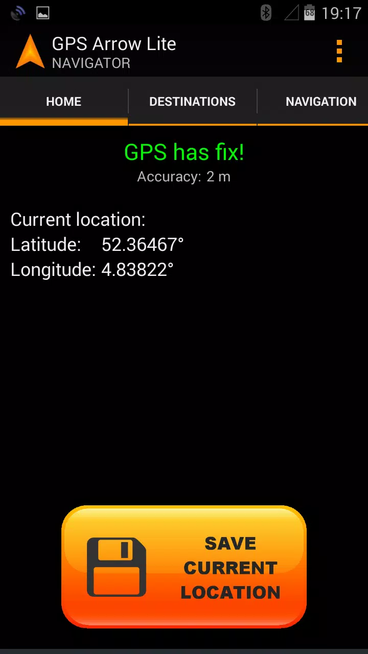 GPS Arrow Navigator LITE 螢幕截圖 0