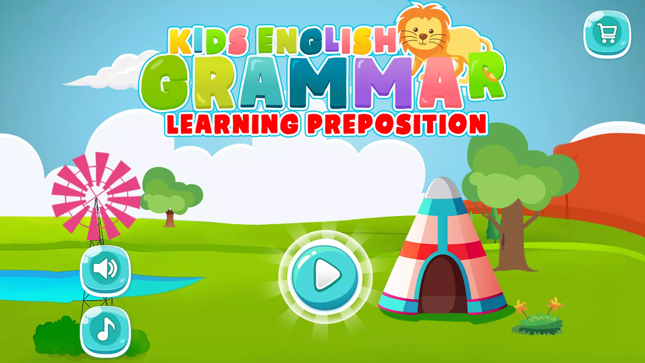 Kids English Grammar Learning Schermafbeelding 0