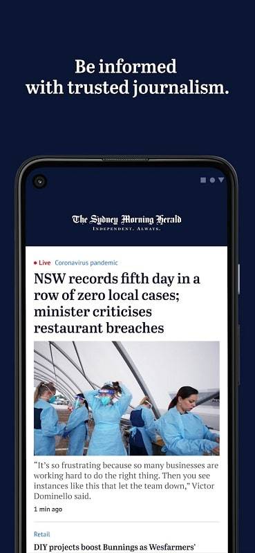 The Sydney Morning Herald Tangkapan skrin 0