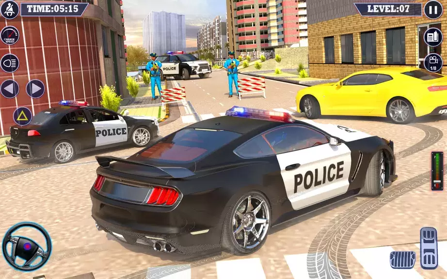 Police Car Driving Games 3D Zrzut ekranu 3