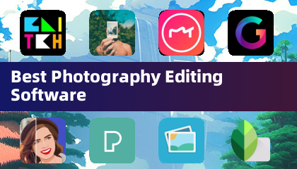 Pinakamahusay na Photography Editing Software