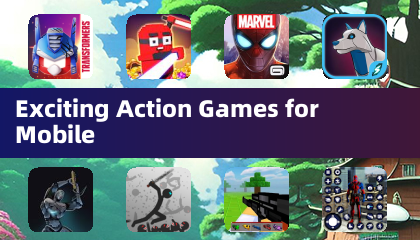 Jeux d'action passionnants pour mobile