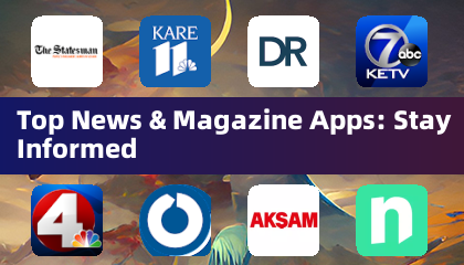 Top News & Magazine Apps: Bleiben Sie auf dem Laufenden