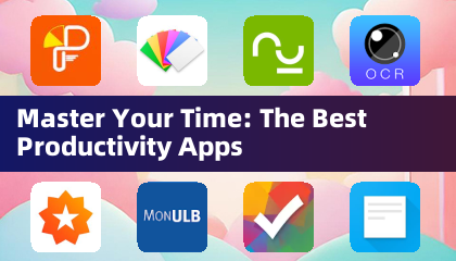 Beherrschen Sie Ihre Zeit: Die besten Produktivitäts -Apps