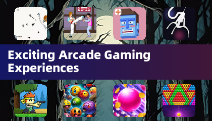 Heyecan verici Arcade oyun deneyimleri