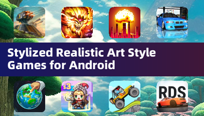 Android向けの様式化されたリアルなアートスタイルゲーム