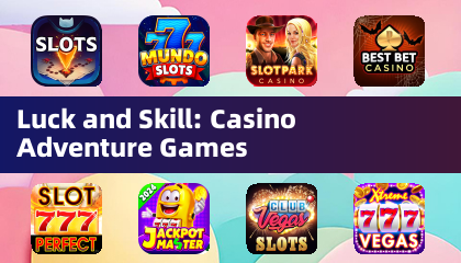 Sorte e habilidade: jogos de aventura de cassino