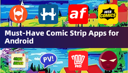 Mesti mempunyai aplikasi jalur komik untuk Android