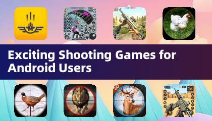 Emocionantes juegos de disparo para usuarios de Android