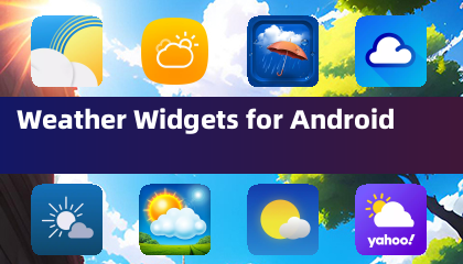 วิดเจ็ตสภาพอากาศสำหรับ Android