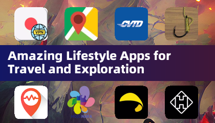Applications Lifestyle Impressionnantes pour Voyages et Exploration