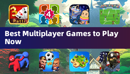 Meilleurs Jeux Multijoueurs à Jouer Maintenant
