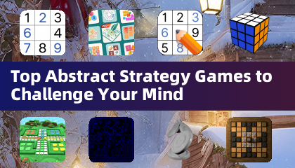 Top Abstract Strategy Games to Challenge Your Mind
