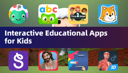 Aplicativos Educacionais Interativos para Crianças