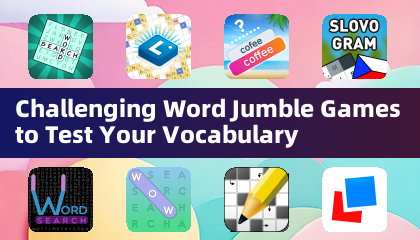 Herausfordernde Wortwirrwarr-Spiele zum Testen Ihres Vokabulars
