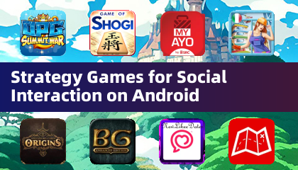 Juegos de estrategia para la interacción social en Android