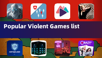 Popular Violent Games list