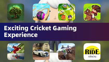 Experiência emocionante de jogos de críquete