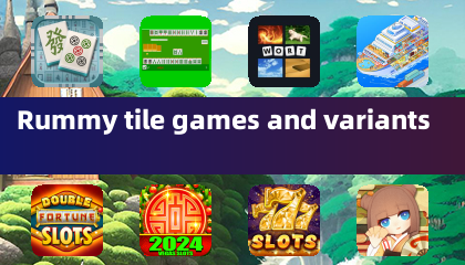 Rummy tile games and variants