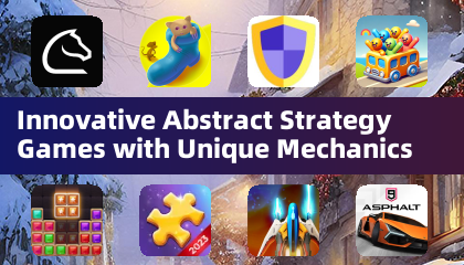 Jeux de stratégie abstraite innovants avec des mécaniques uniques