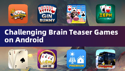 Anspruchsvolle Denkspiele für Android