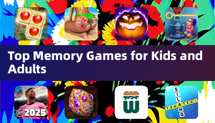 아이와 성인을 위한 최고의 기억력 게임