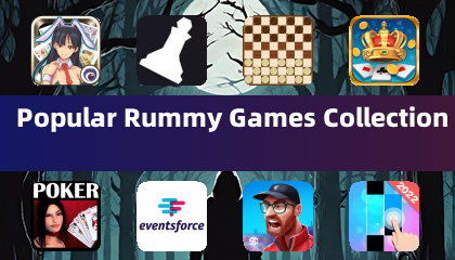Coleção de Jogos de Rummy Populares