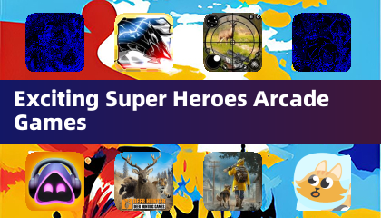 Веселые игры в жанре супергероев аркада