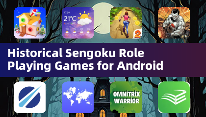 Android用の歴史的戦国時代ロールプレイングゲーム