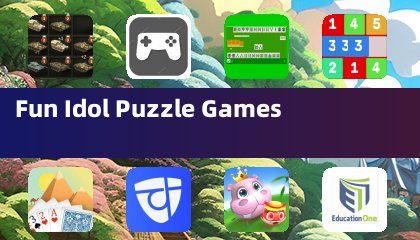 Игры-пазлы с забавными идолами
