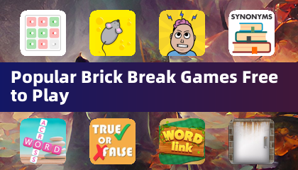 Beliebte Brick-Break-Spiele kostenlos spielen